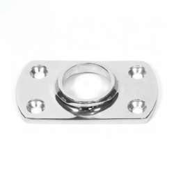 AISI316 STAINLESS STEEL HANDRAIL45° RECTANGYLAR BASE